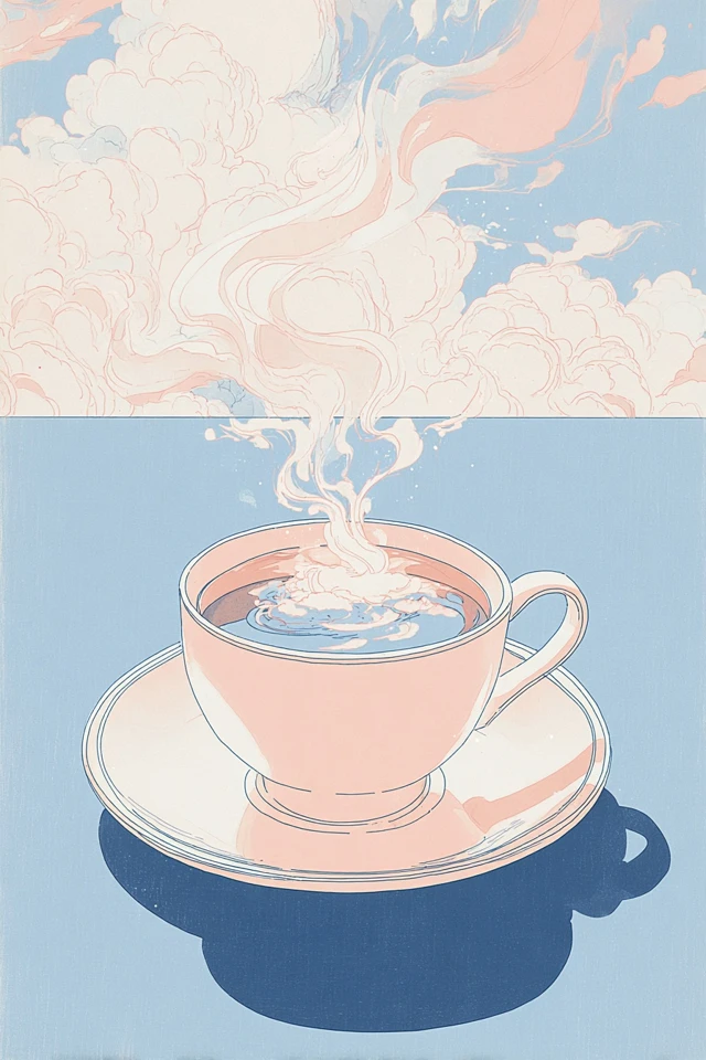 Pastel Dreams in Blue and Blush - Image 4