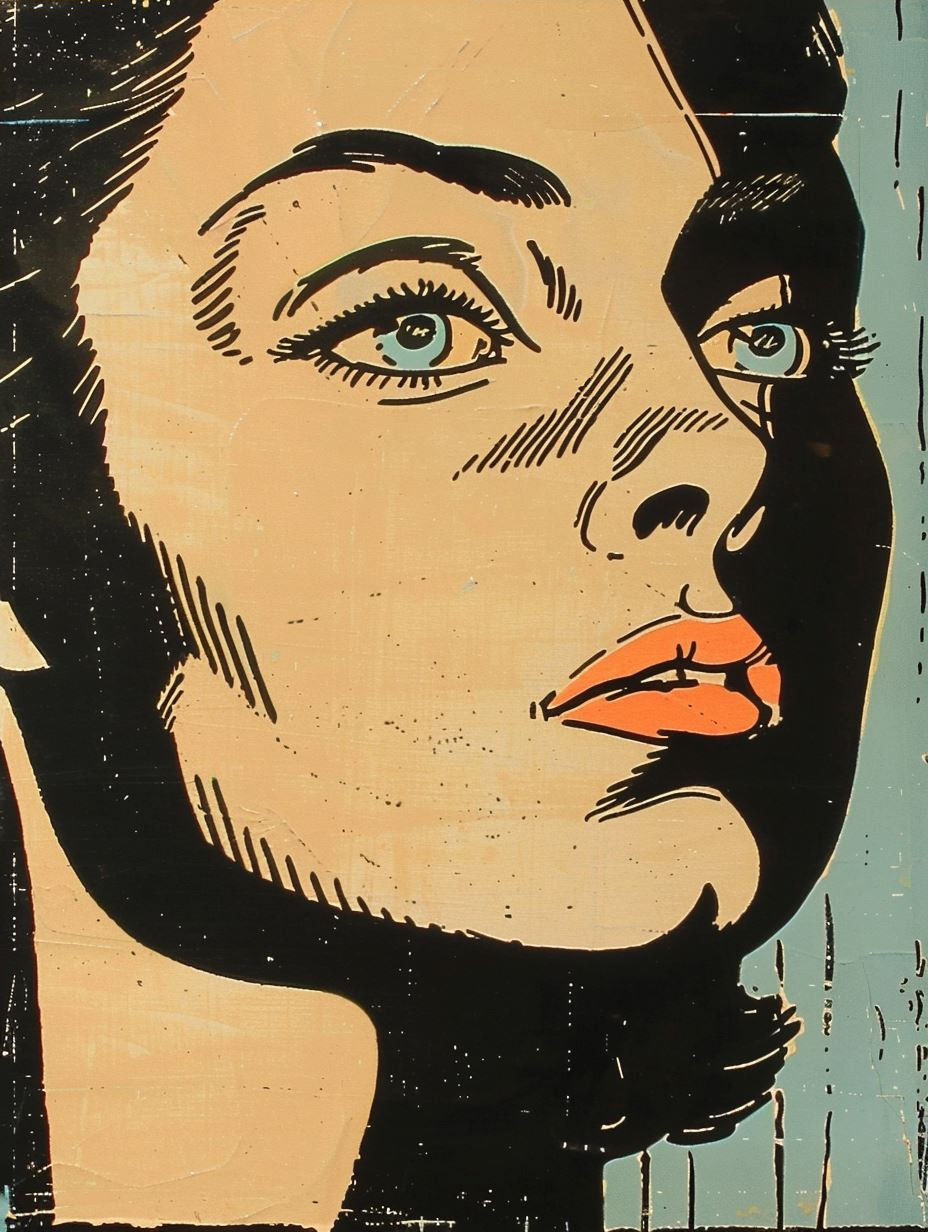 Vintage Pop Art Glamour - Image 4