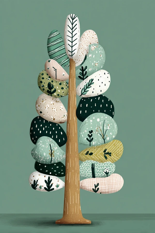 Botanical Whimsy Portrait - Image 5