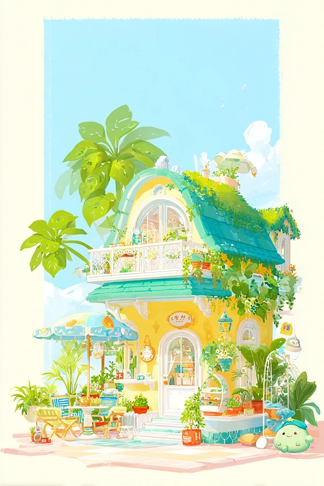 Sun-Drenched Serenity in Yellow - Image 6