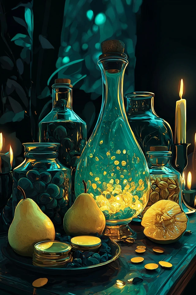 Golden Petal Reverie - Image 3