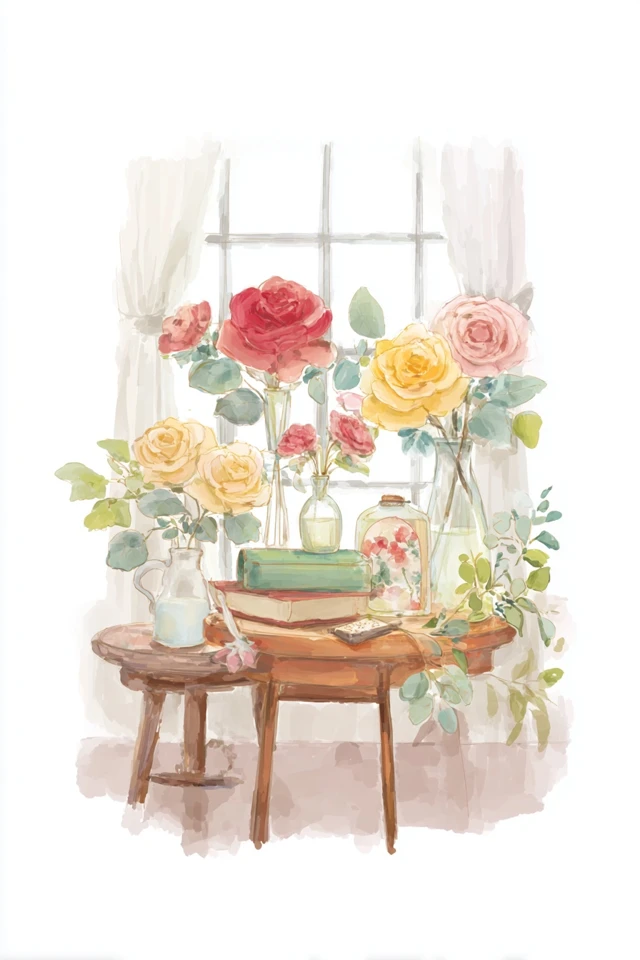 Soft Watercolor Elegance - Image 3