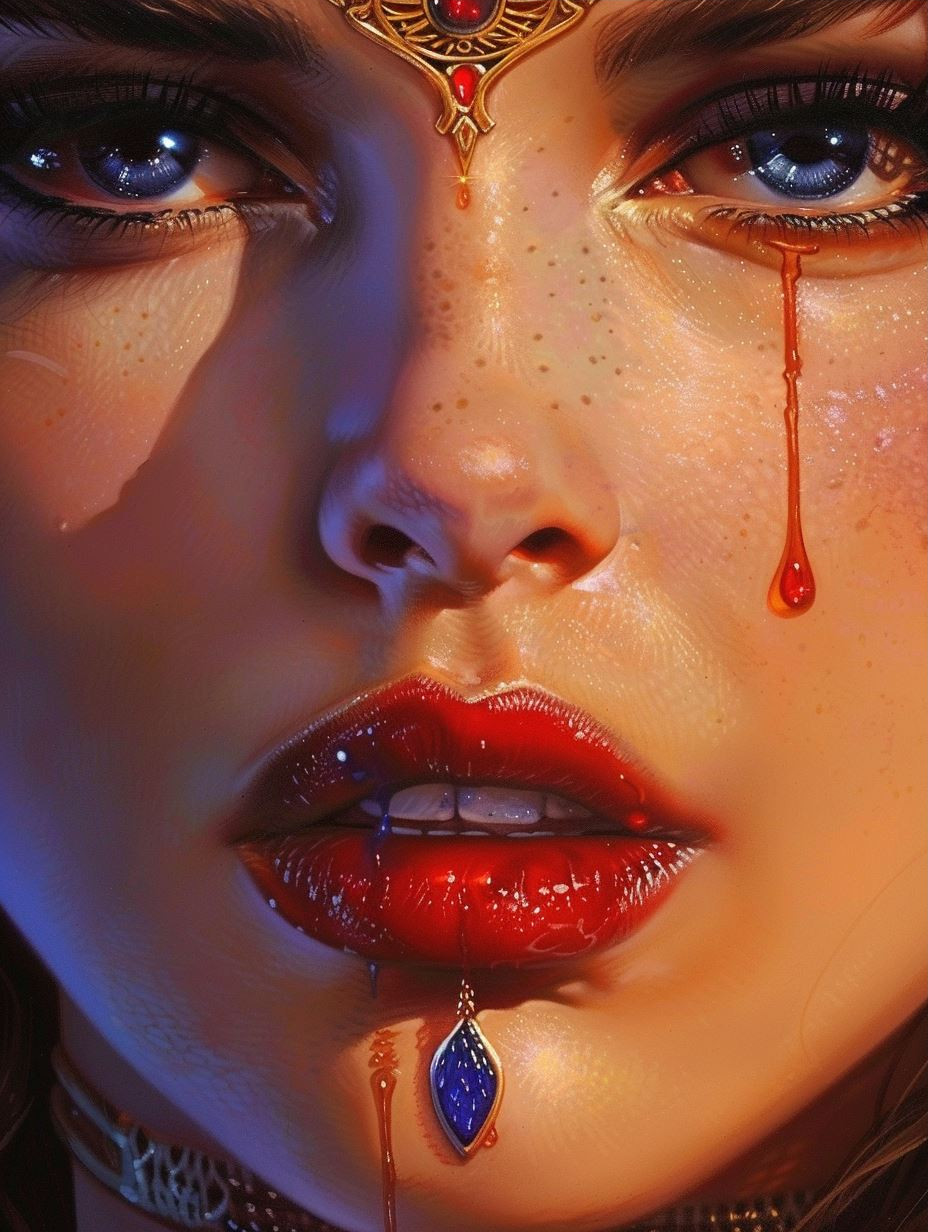 Crimson Veins of Desire - Image 3