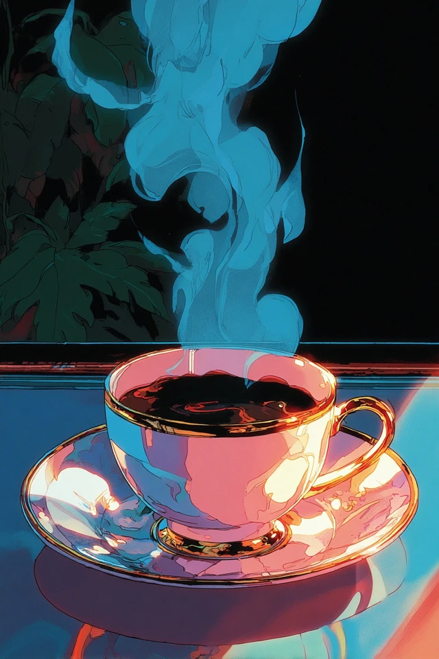 Vibrant Anime Aesthetic Collage - Image 4