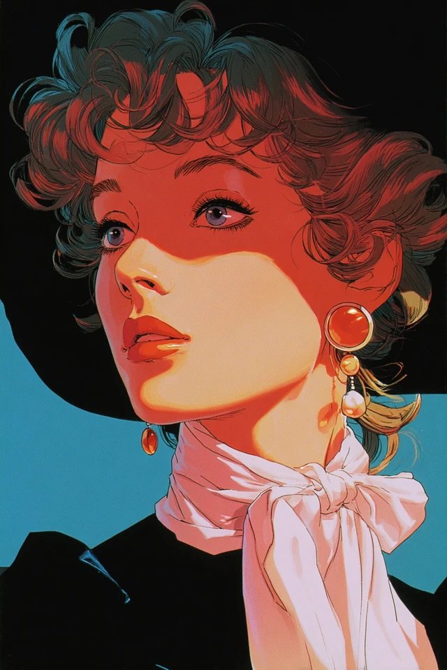 Vibrant Anime Aesthetic Collage - Image 1