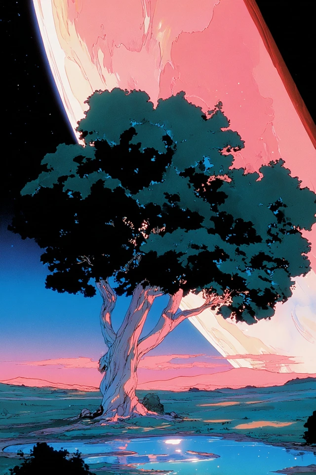 Vibrant Anime Aesthetic Collage - Image 5