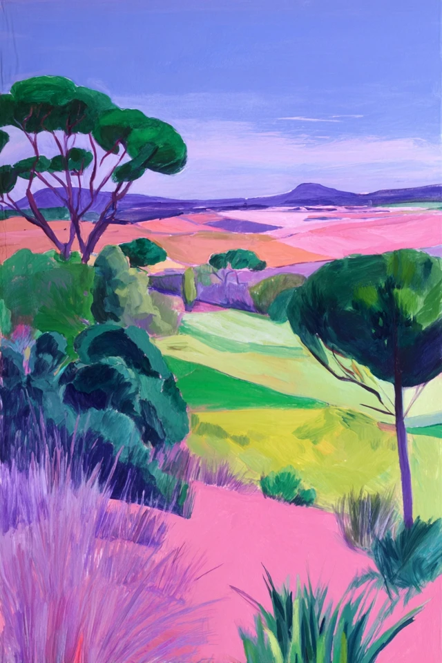 Vibrant Visions in Neon Hues - Image 2