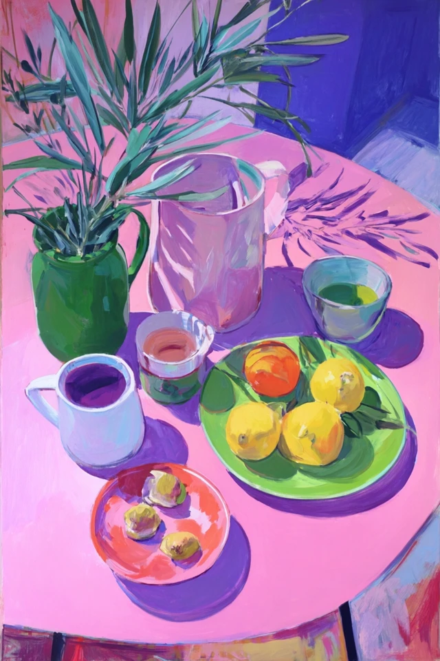 Vibrant Visions in Neon Hues - Image 3