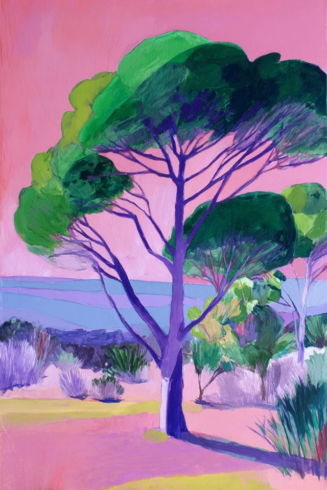 Vibrant Visions in Neon Hues - Image 5