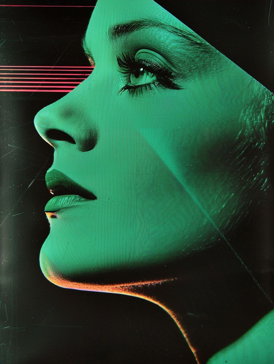 Neon Noir Cinematic Portraits - Image 4