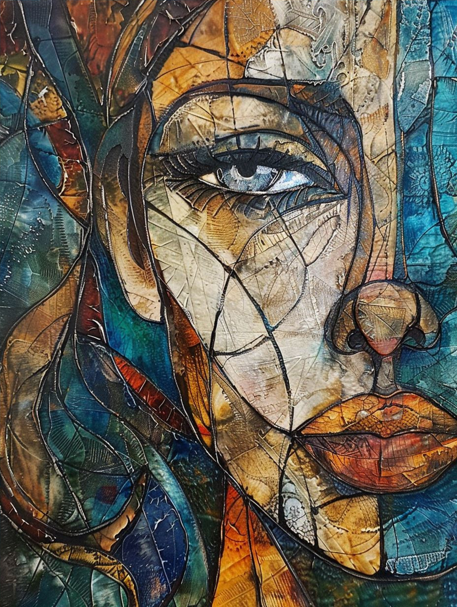 Fragmented Soul Geometric Portraits - Image 4