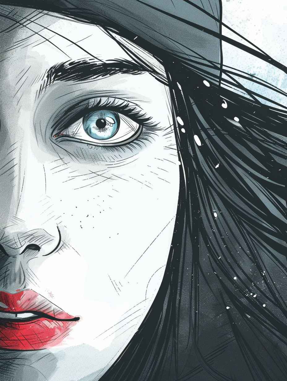 Ethereal Gaze: A Study in Digital Portraits - Image 4