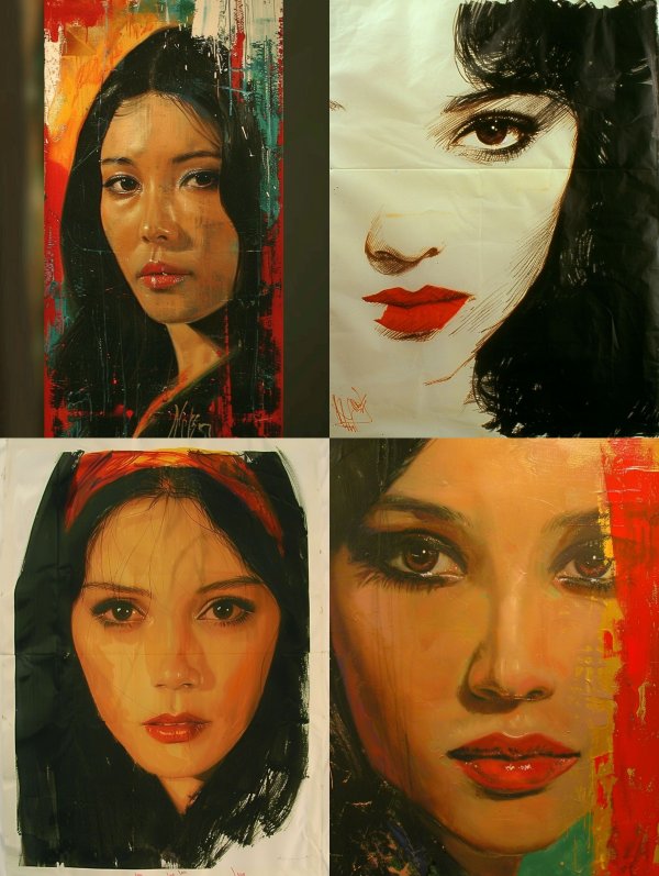Vibrant Urban Portrait Study