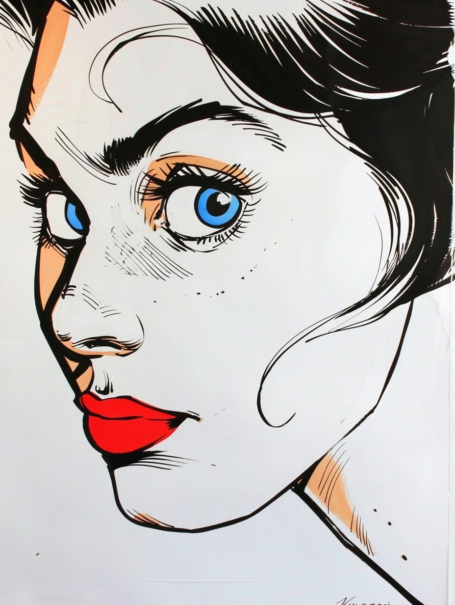 Pop Art Visions of Feminine Elegance - Image 1