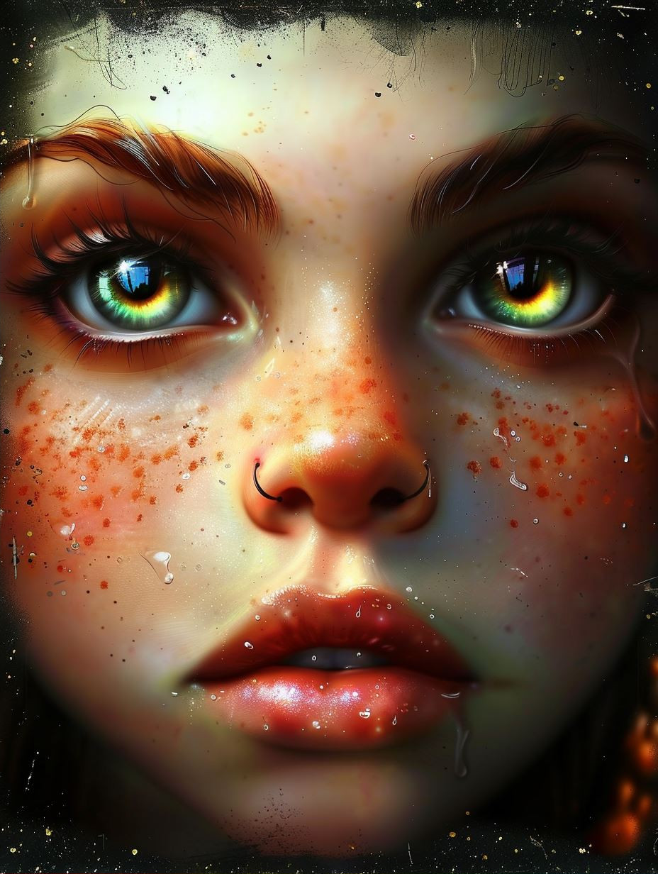 Ethereal Gazes Through Glass - Image 2