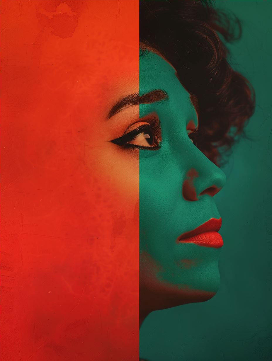 Dual Tone Cinematic Portrait - Image 4