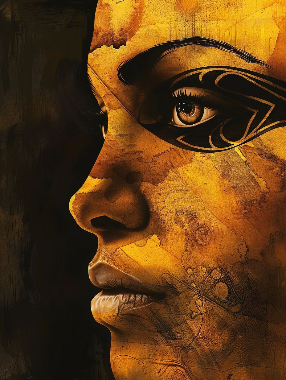 Golden Echoes of Ancient Souls - Image 1