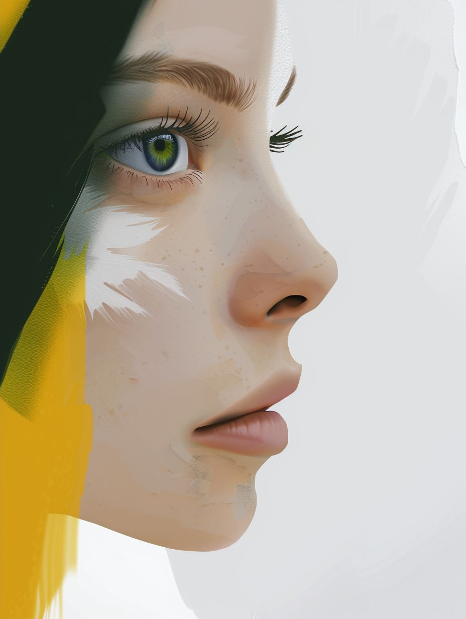 Minimalist Yellow Accent Portraits - Image 2