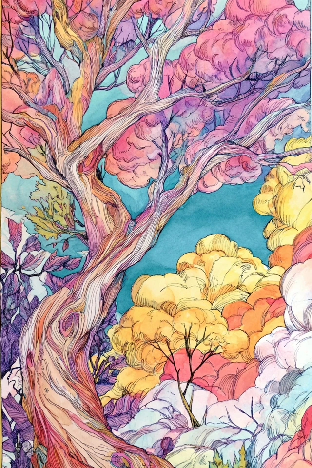 Floral Dreamscape Portrait - Image 5