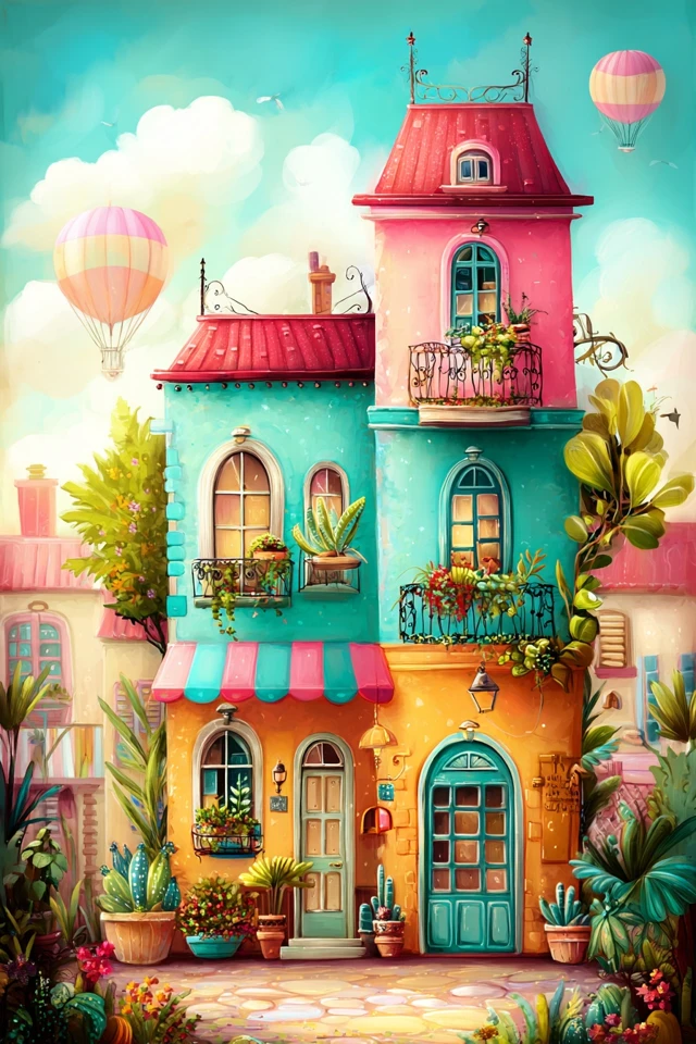 Whimsical Dreams in Pastel Hues - Image 6
