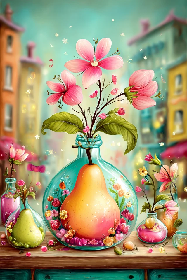 Whimsical Dreams in Pastel Hues - Image 3