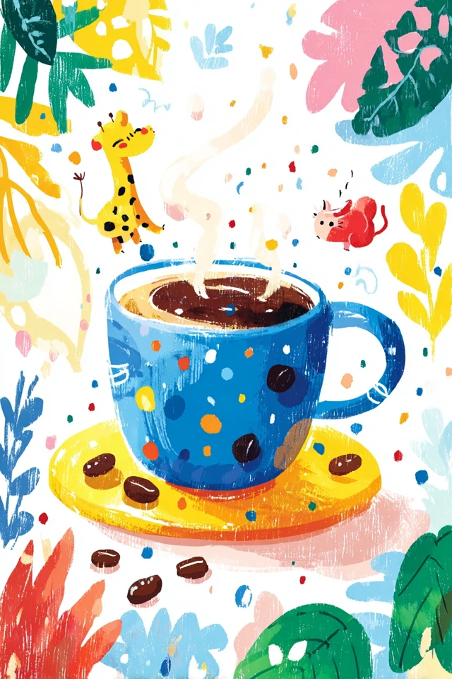 Vibrant Whimsy Portrait - Image 4