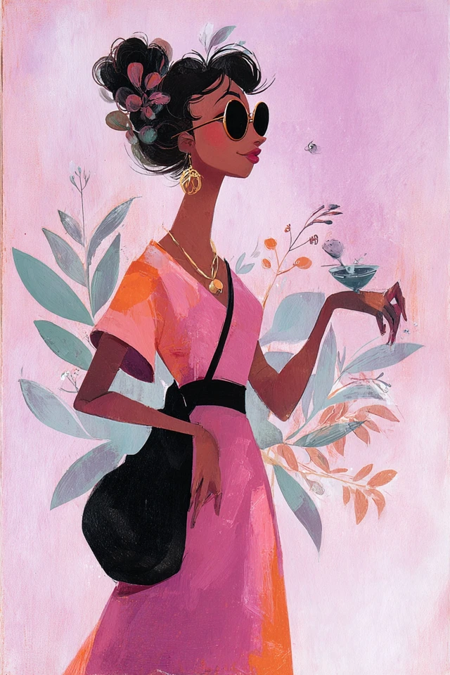 Pink Pastel Elegance - Image 1