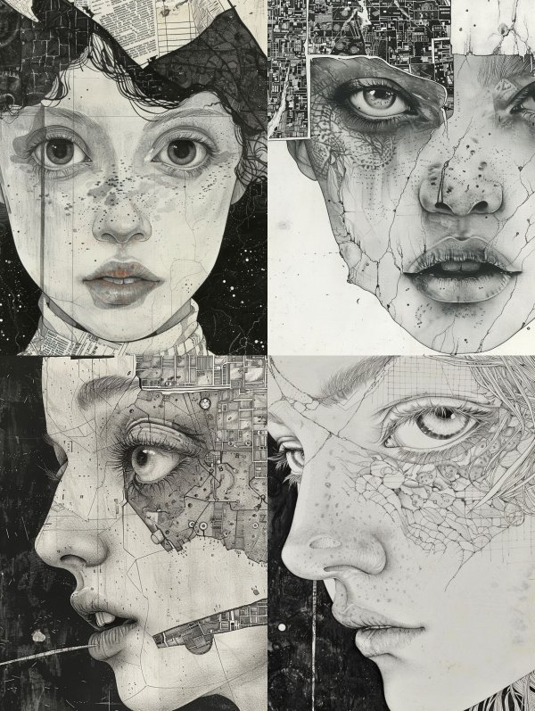 Fragmented Souls: A Study in Surrealism