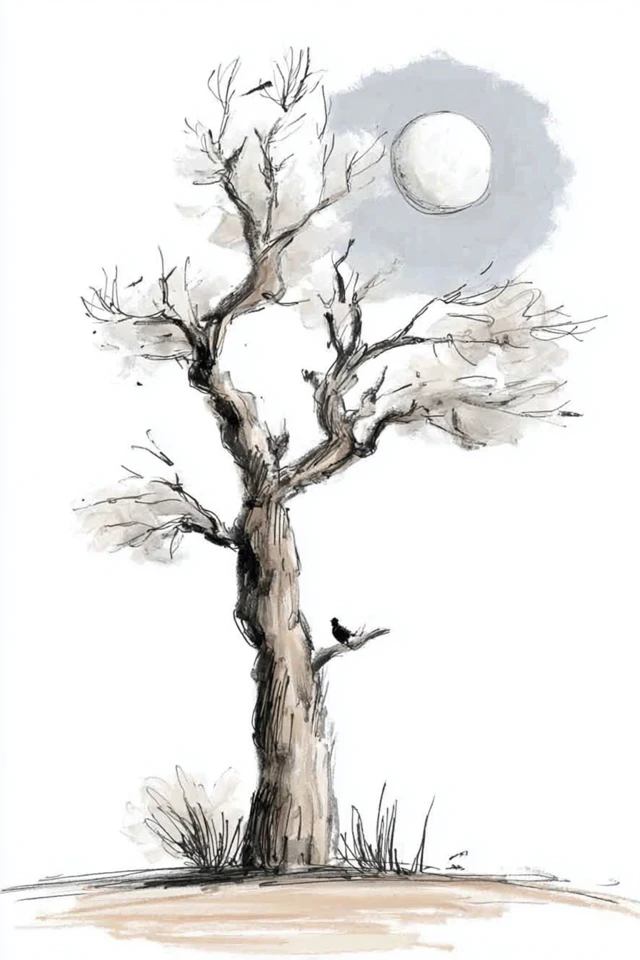 Elegant Charcoal Muse - Image 5
