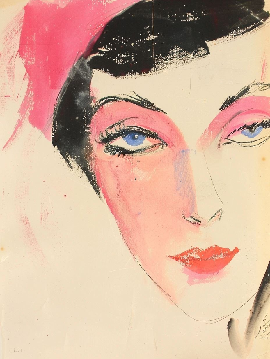 Avant Garde Fashion Sketch - Image 4