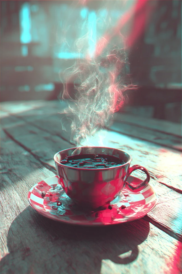 Crimson Echoes: A Surreal Visual Journey - Image 4