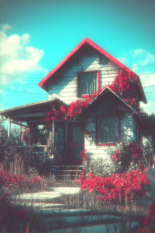 Crimson Echoes: A Surreal Visual Journey - Image 6