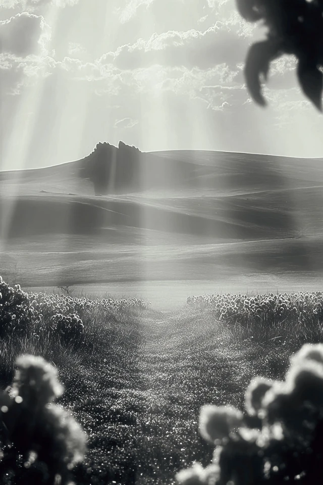 Ethereal Monochrome Grace - Image 2