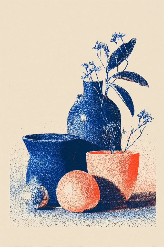 Azure Stipple Muse - Image 3