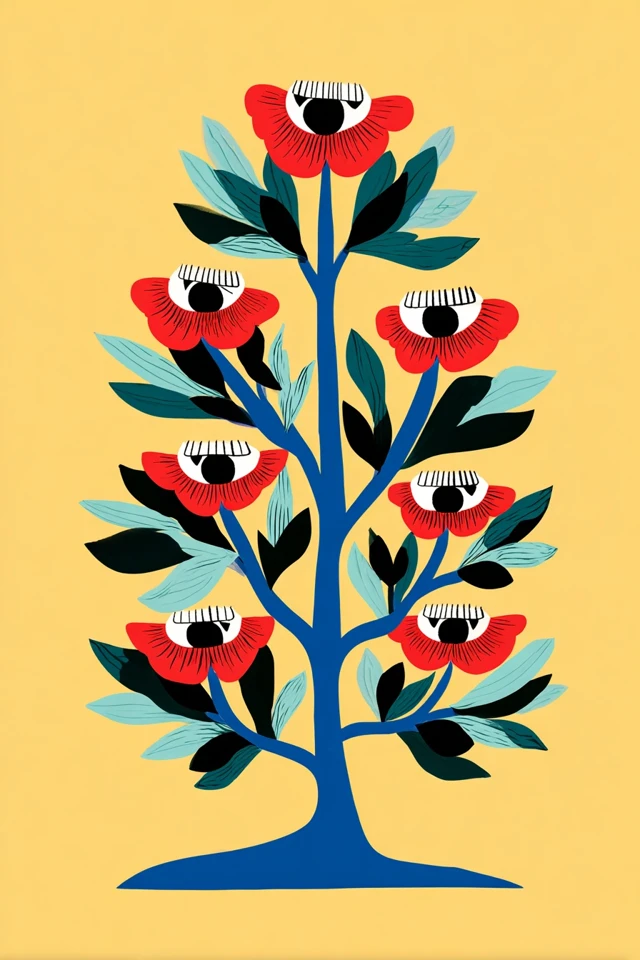 Modernist Floral Muse - Image 5