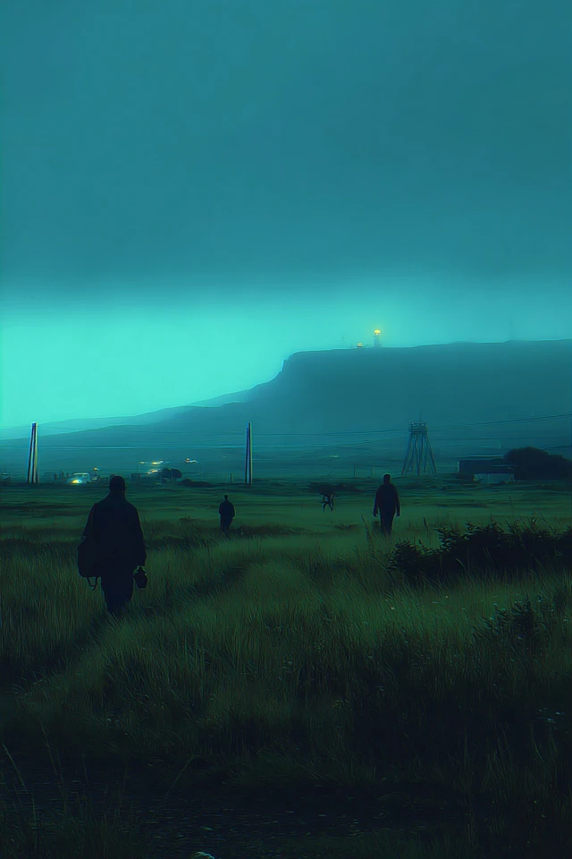 Cyan Echoes of a Silent World - Image 2