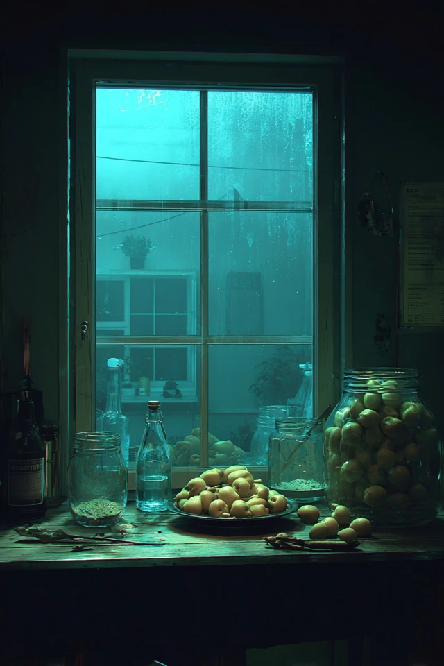 Cyan Echoes of a Silent World - Image 3