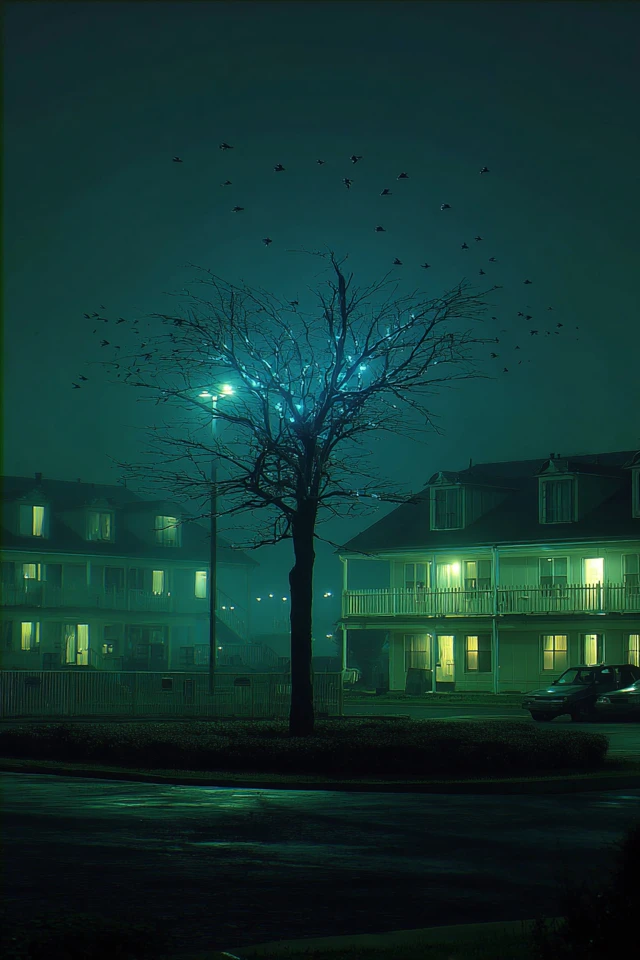 Cyan Echoes of a Silent World - Image 5