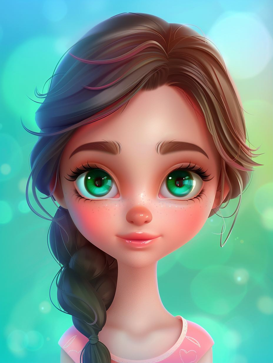 Whimsical Visions of Ethereal Girls - Image 1
