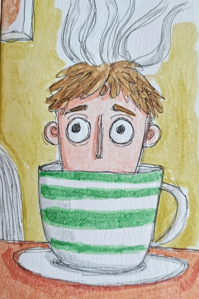 Whimsical Colored Pencil Portrait - Image 4