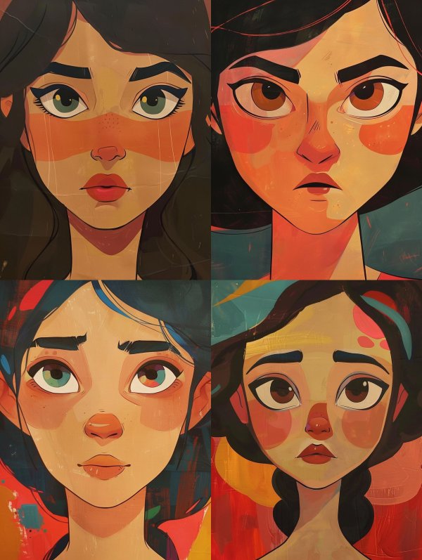 Four Faces of Stylized Digital Art