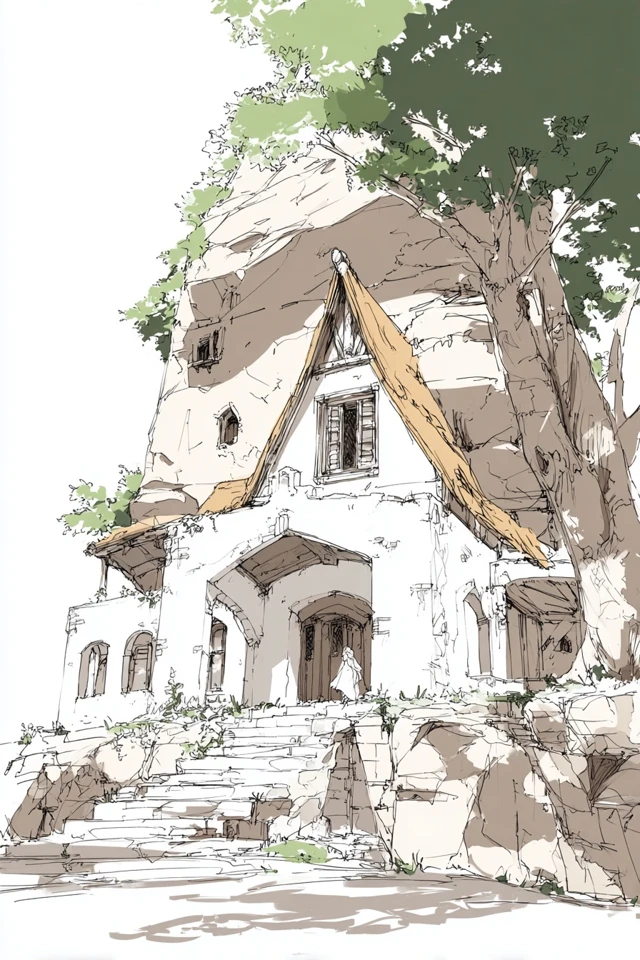 Urban Ink Sketch - Image 6