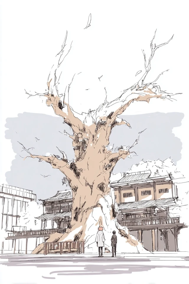 Urban Ink Sketch - Image 5