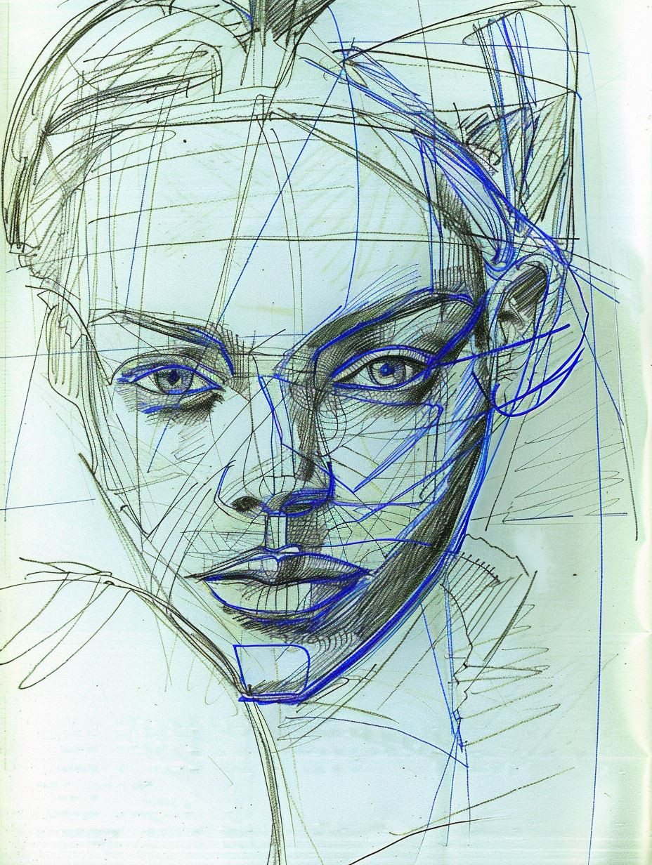 Geometric Visions of the Female Face - Image 3