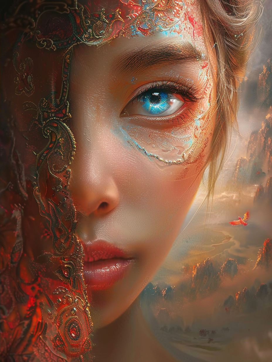 Ethereal Portraits of Dreamy Faces - Image 2