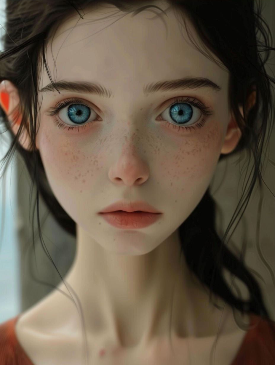 Ethereal Blue Eyed Portraits - Image 3