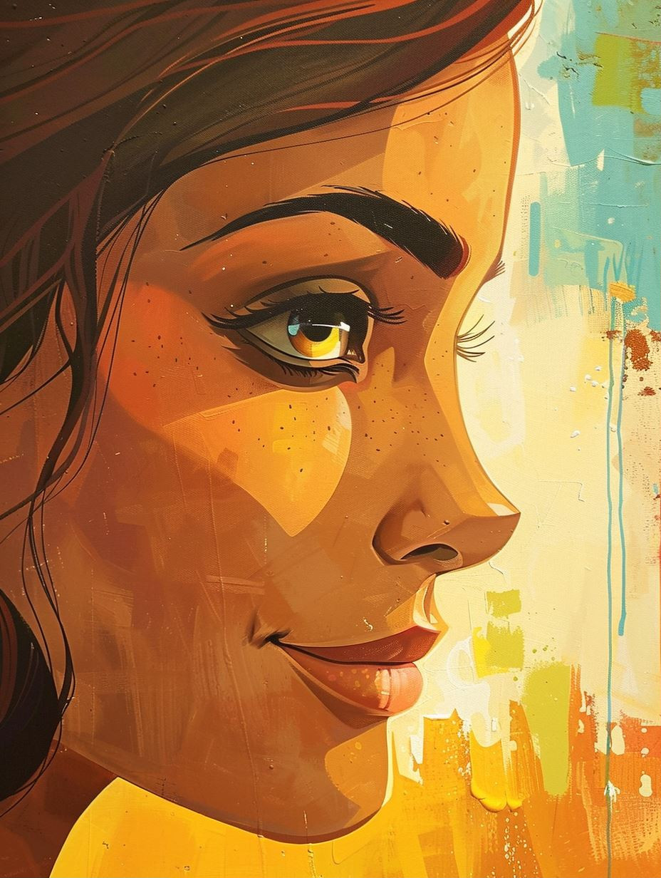 Four Perspectives of a Golden Glow - Image 1