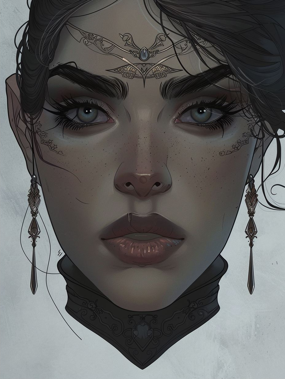 Ethereal Gothic Portrait Studies - Image 2