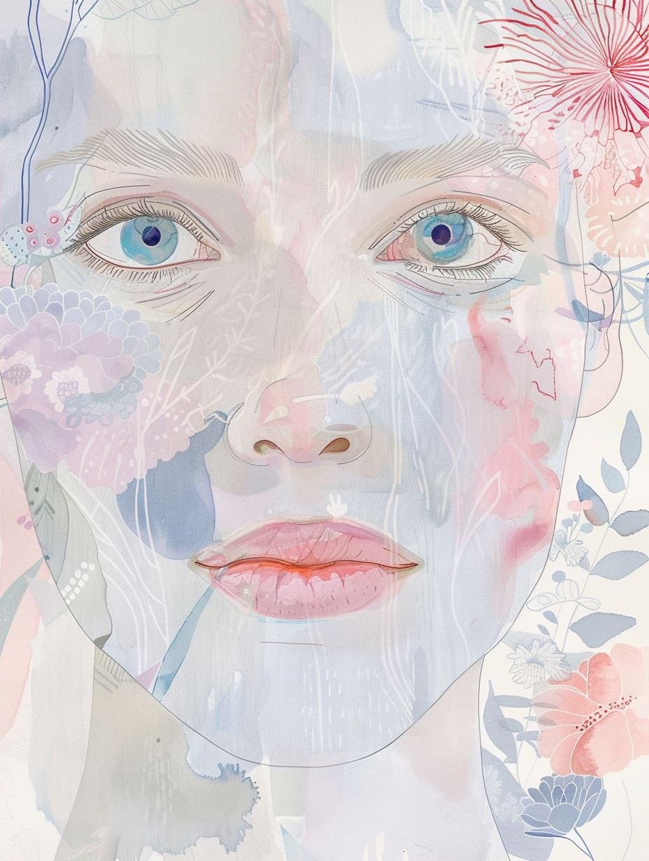 Floral Whispers of a Dreaming Soul - Image 2