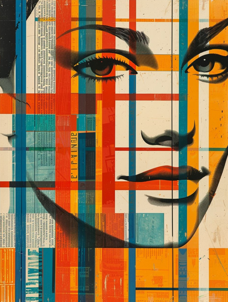 Geometric Fragmented Portrait Art - Image 4